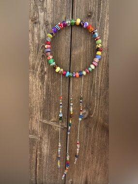 Multi-colored Beaded Sun Catcher